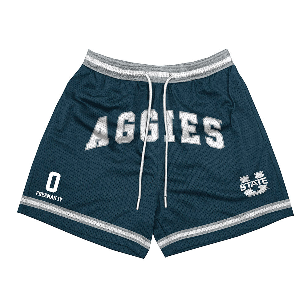 Utah State - NCAA Football : Robert Freeman IV - Shorts-0