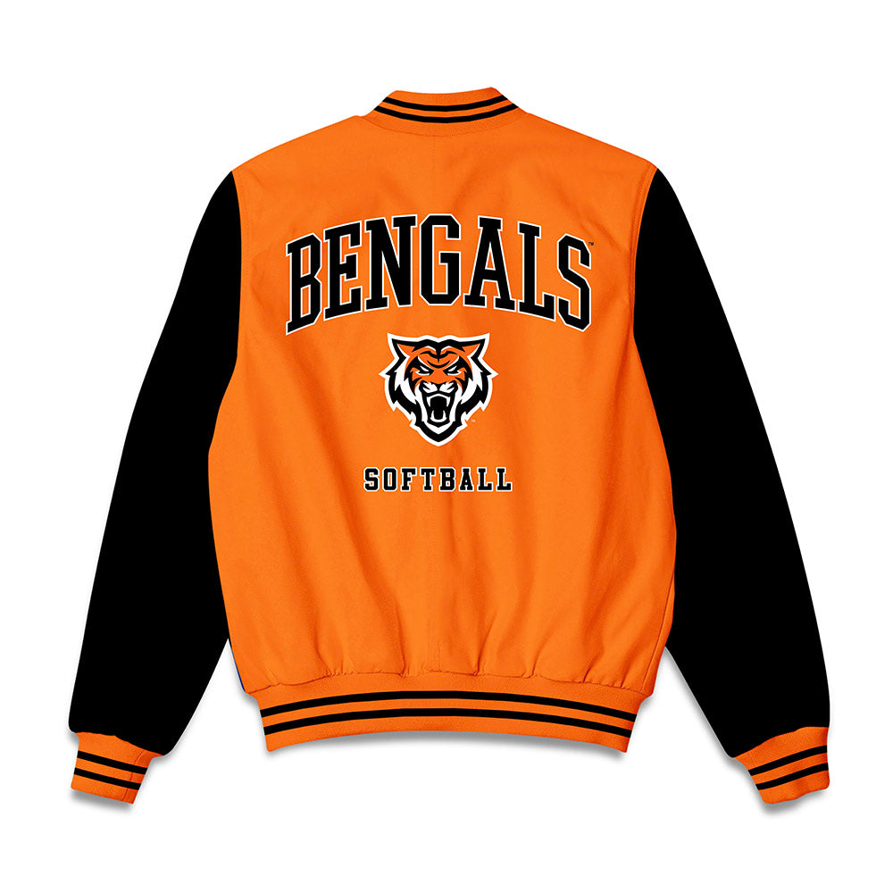 Idaho State - NCAA Softball : Kendra Gominsky - Bomber Jacket-1