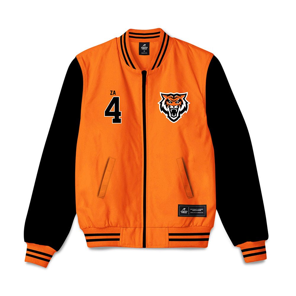 Idaho State - NCAA Women's Soccer : Madalynn Za - Bomber Jacket-0