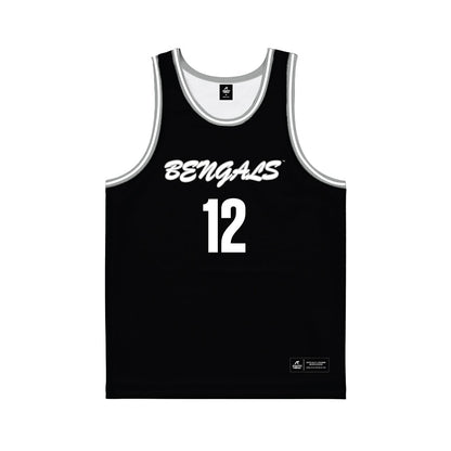 Idaho State - NCAA Men's Basketball : Lachlan Brewer - Black Basketball Jersey-0