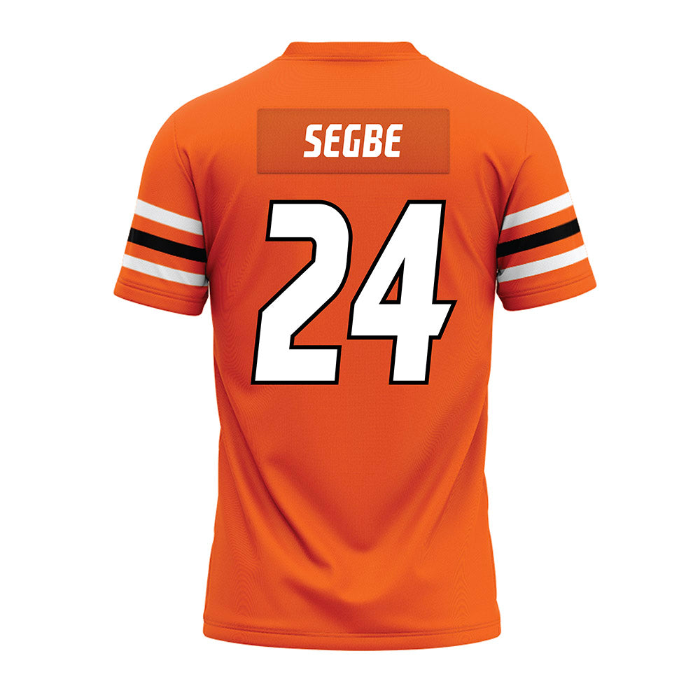 Idaho State - NCAA Football : Elfred Segbe - Orange Premium Football Jersey-1