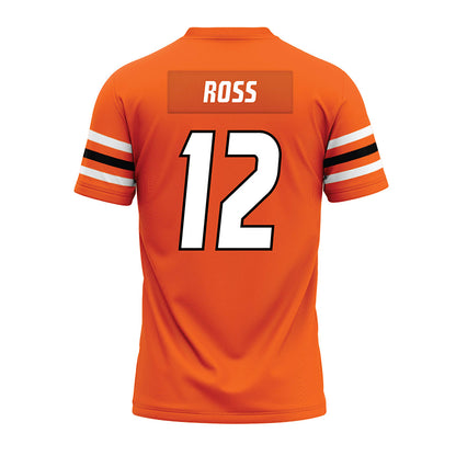 Idaho State - NCAA Football : Davion Ross - Orange Premium Football Jersey-1
