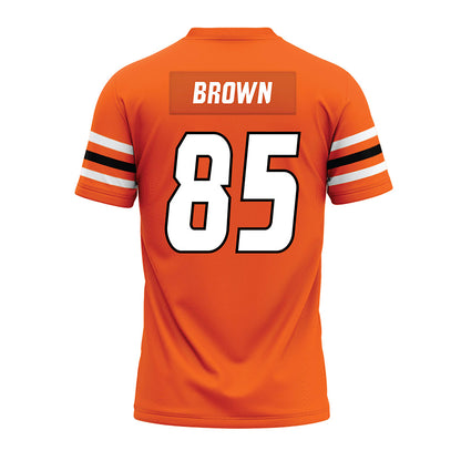 Idaho State - NCAA Football : Simeon Brown - Orange Premium Football Jersey-1