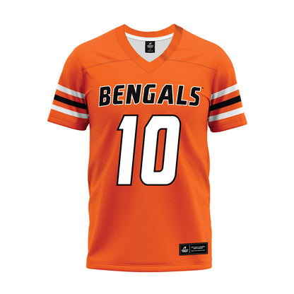 Idaho State - NCAA Football : Maka Tuakoi - Orange Premium Football Jersey-0