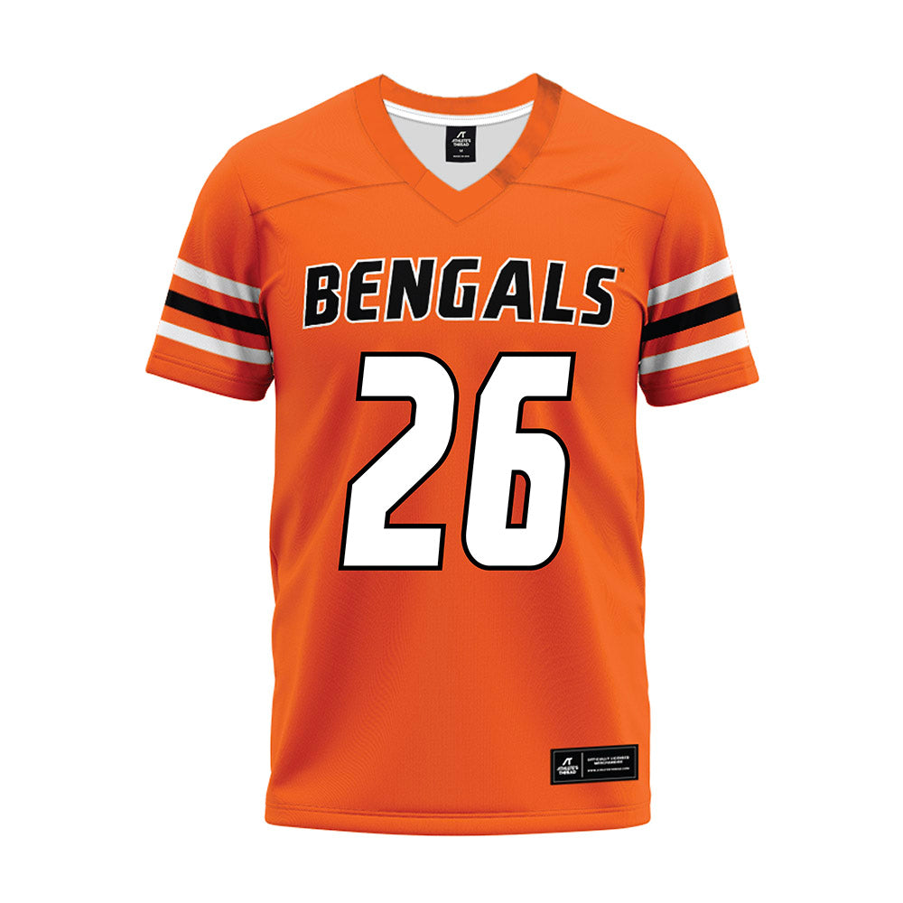 Idaho State - NCAA Football : Mason Lindberg - Orange Premium Football Jersey-0