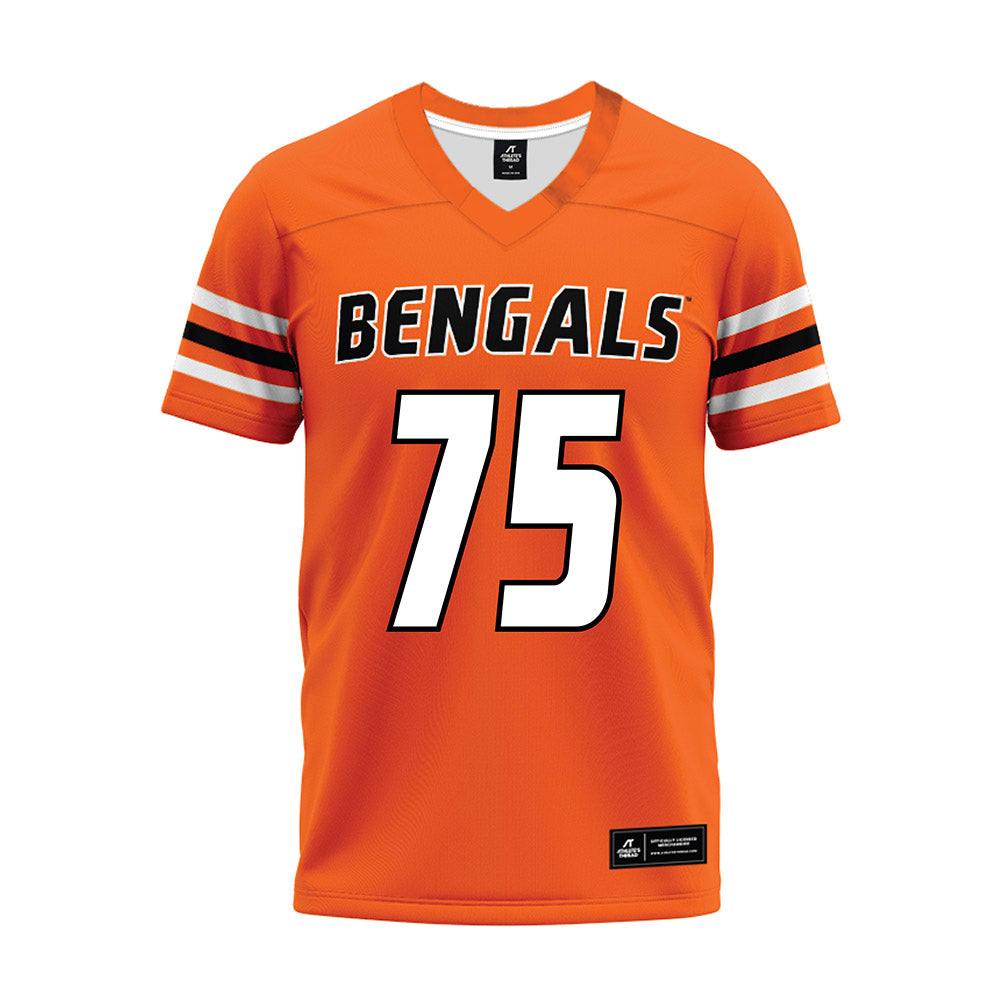 Idaho State - NCAA Football : Jake Hellmann - Orange Premium Football Jersey-0