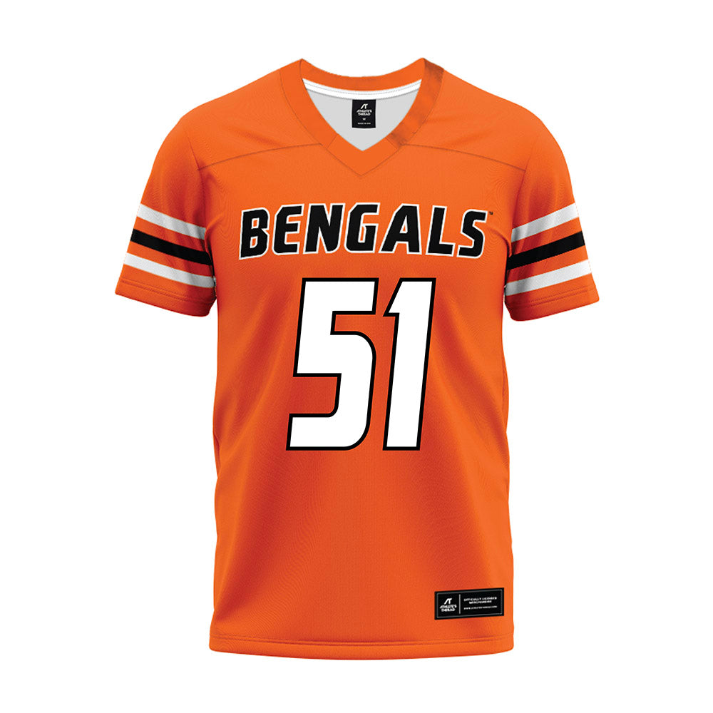 Idaho State - NCAA Football : Stryker Rashid - Orange Premium Football Jersey-0