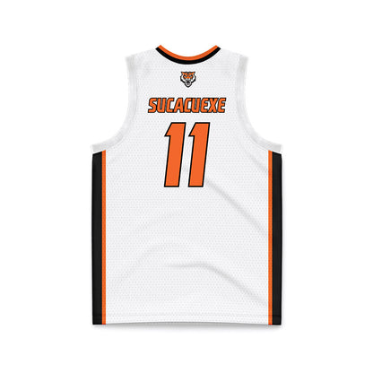 Idaho State - NCAA Women's Basketball : Milena Sucacuexe - White Basketball Jersey-1