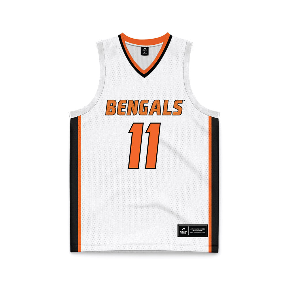 Idaho State - NCAA Women's Basketball : Milena Sucacuexe - White Basketball Jersey-0