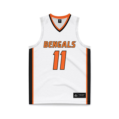 Idaho State - NCAA Women's Basketball : Milena Sucacuexe - White Basketball Jersey-0