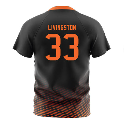 Idaho State - NCAA Women's Soccer : Tess Livingston - Black Soccer Jersey-1