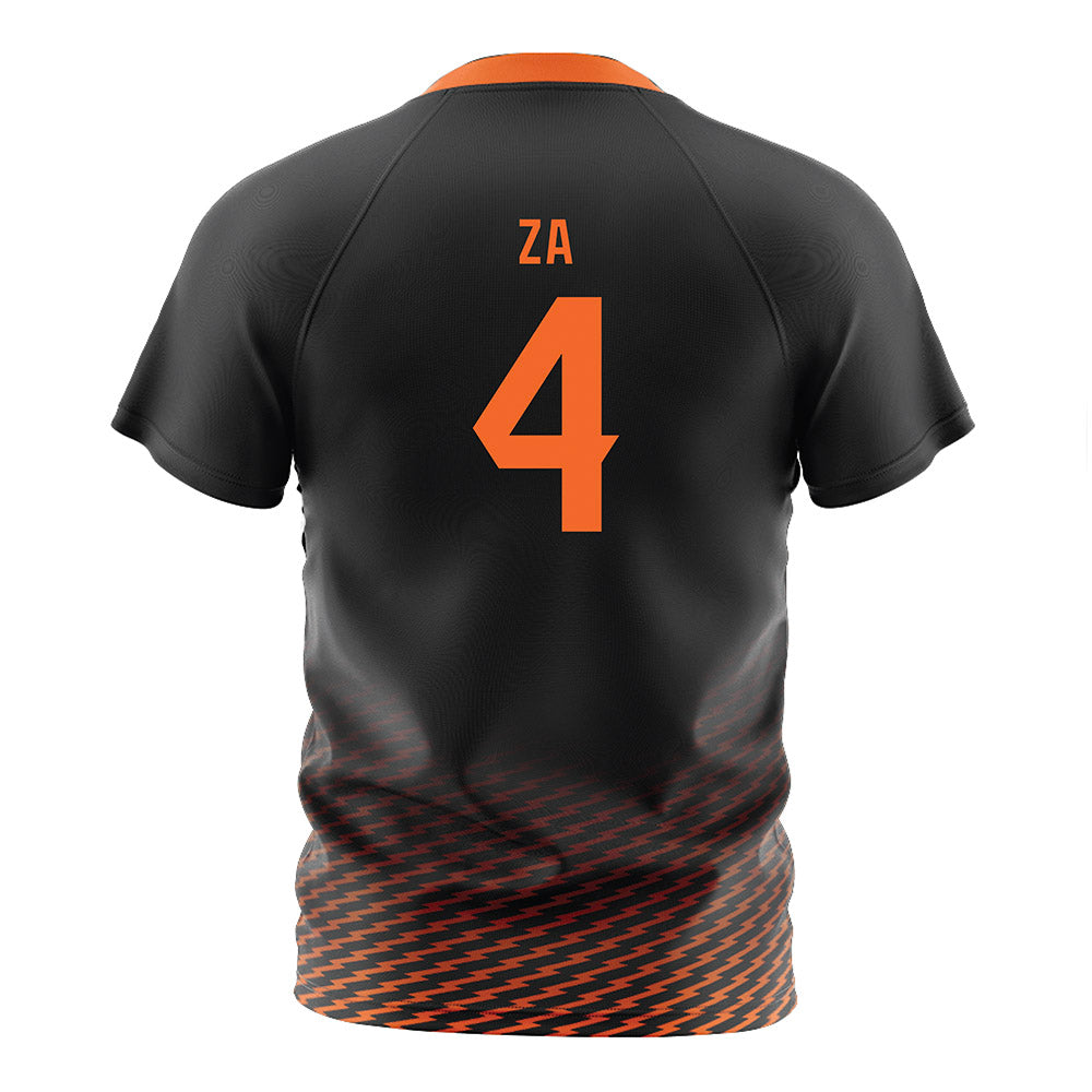 Idaho State - NCAA Women's Soccer : Madalynn Za - Black Soccer Jersey-1