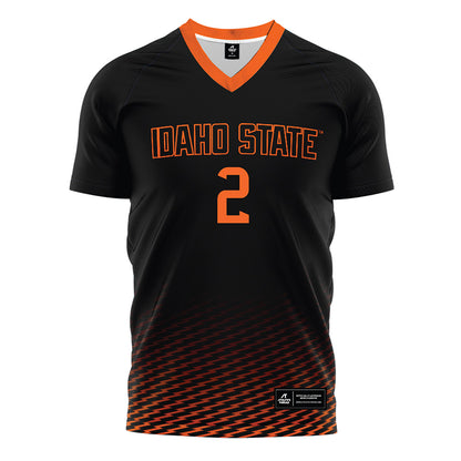 Idaho State - NCAA Women's Soccer : Camille Kollar - Black Soccer Jersey-0