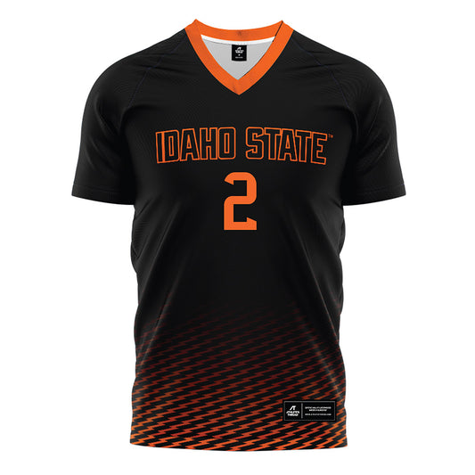Idaho State - NCAA Women's Soccer : Camille Kollar - Black Soccer Jersey-0