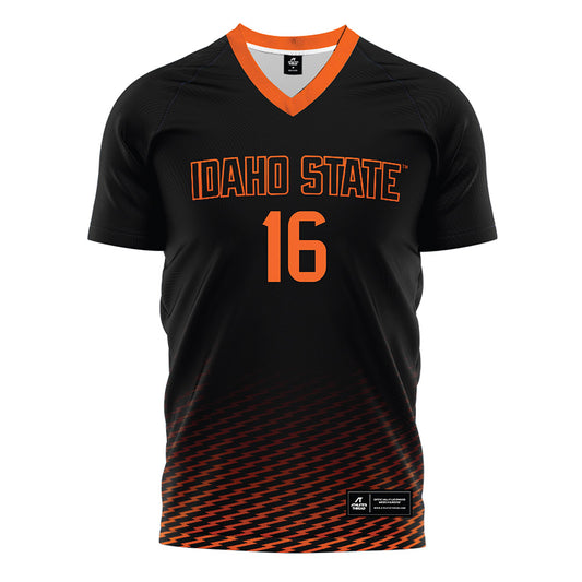 Idaho State - NCAA Women's Soccer : Lacie Poll - Black Soccer Jersey-0