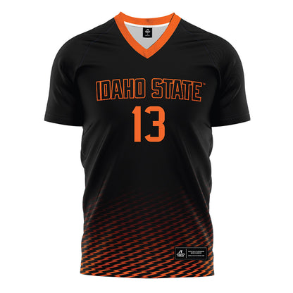 Idaho State - NCAA Women's Soccer : Paige Harris - Black Soccer Jersey-0