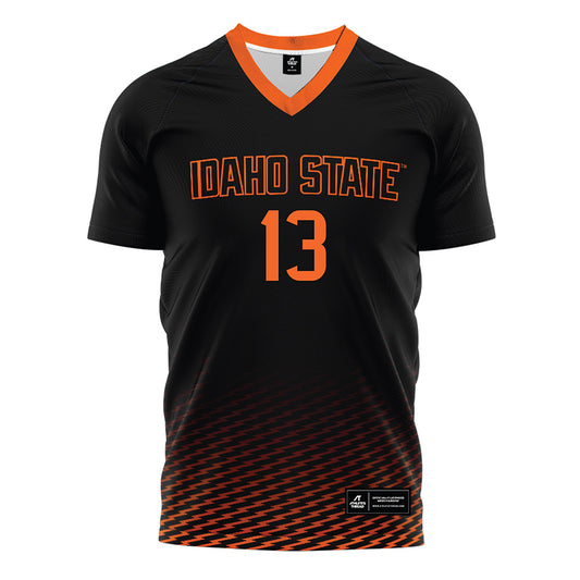 Idaho State - NCAA Women's Soccer : Paige Harris - Black Soccer Jersey-0