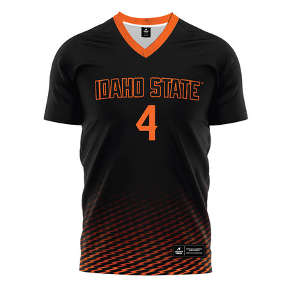 Idaho State - NCAA Women's Soccer : Madalynn Za - Black Soccer Jersey-0