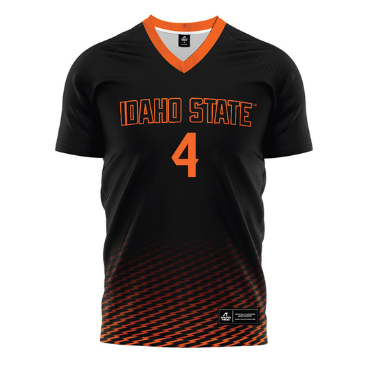 Idaho State - NCAA Women's Soccer : Madalynn Za - Black Soccer Jersey-0