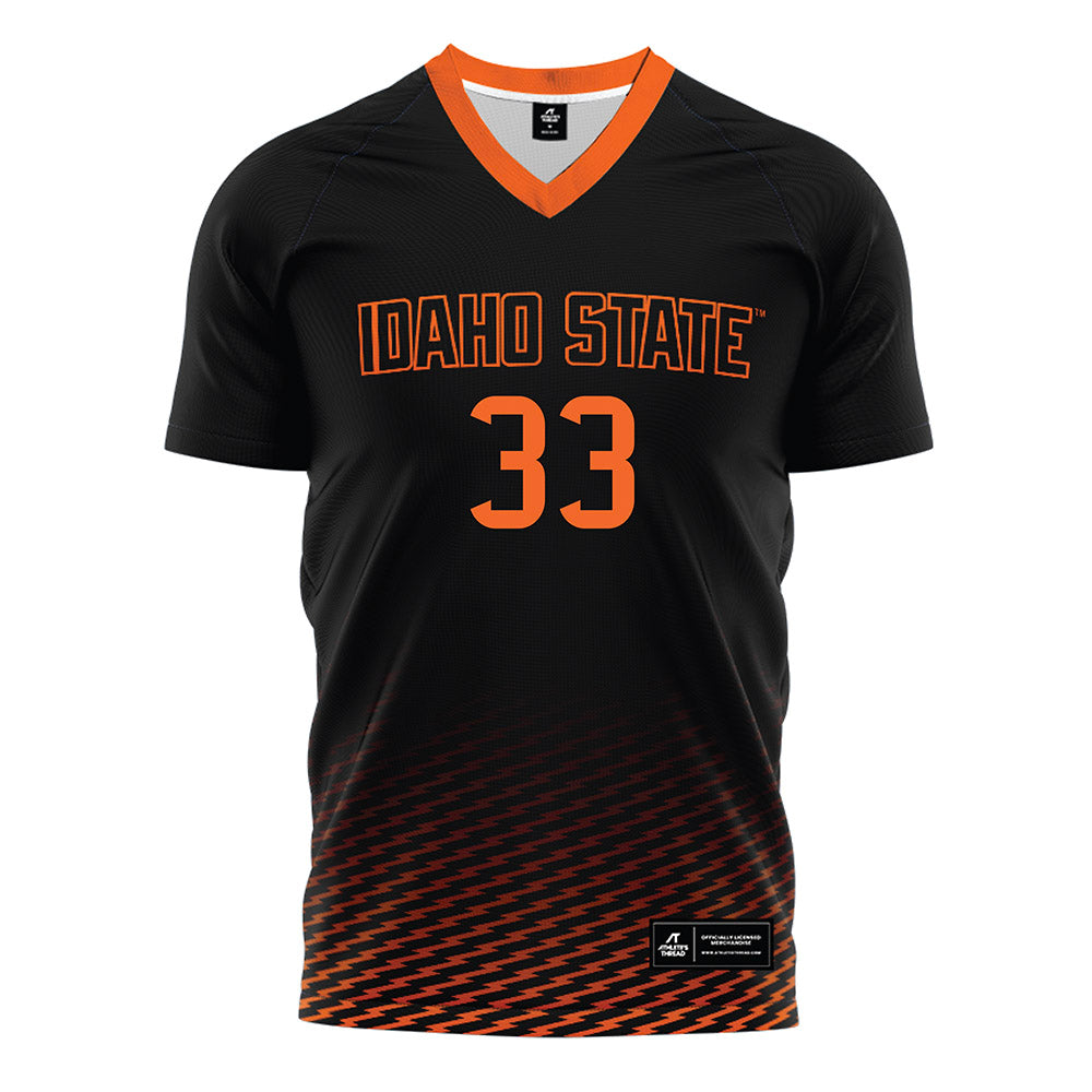 Idaho State - NCAA Women's Soccer : Tess Livingston - Black Soccer Jersey-0