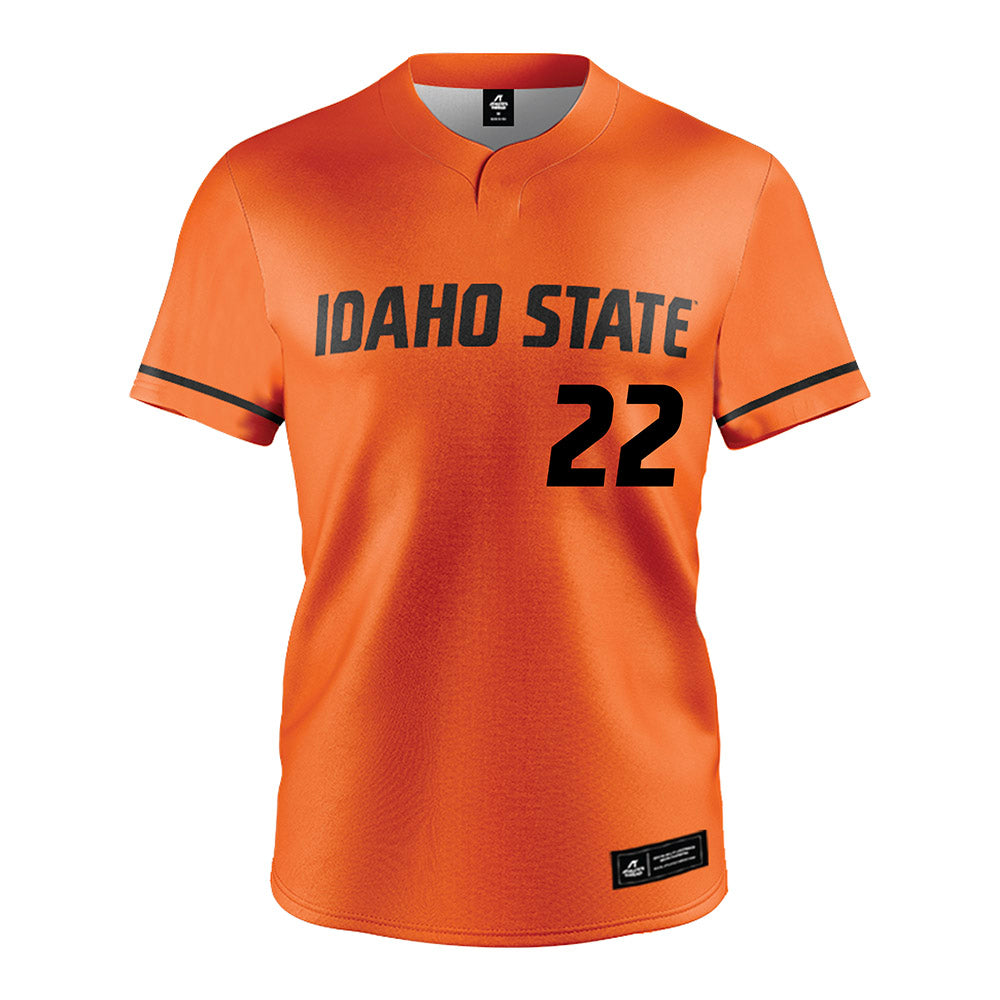 Idaho State - NCAA Softball : Mya Bartlett - Orange Jersey-0