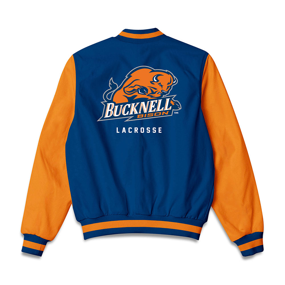 Bucknell - NCAA Women's Lacrosse : Allie Boyce - Bomber Jacket-1