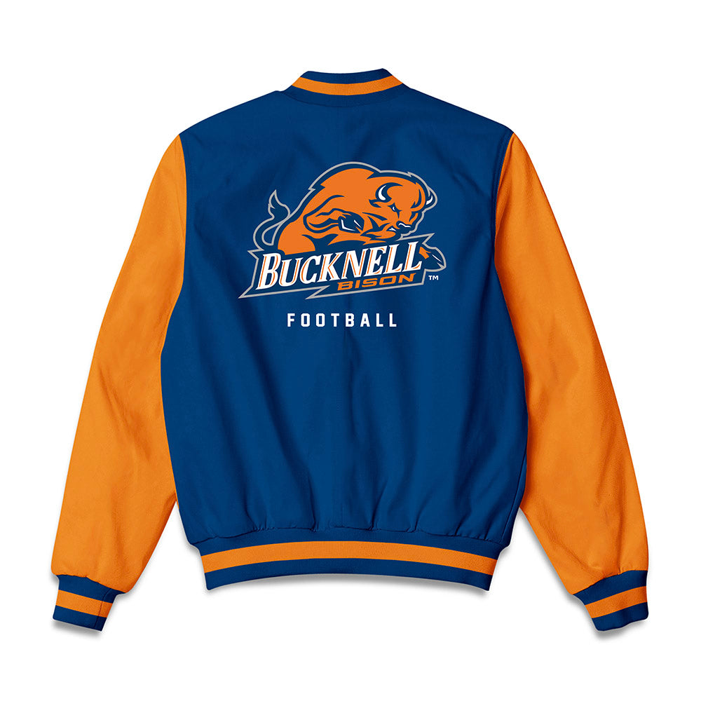 Bucknell - NCAA Football : Jack McGill - Bomber Jacket-1