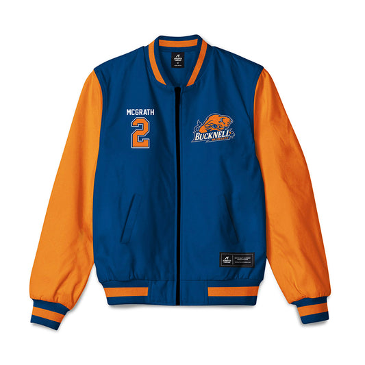 Bucknell - NCAA Men's Soccer : Cade McGrath - Bomber Jacket-0