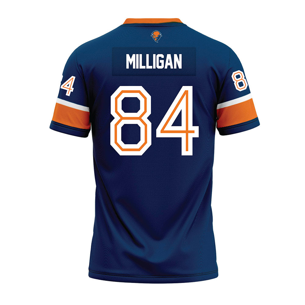 Bucknell - NCAA Football : Sam Milligan - Premium Football Jersey-1