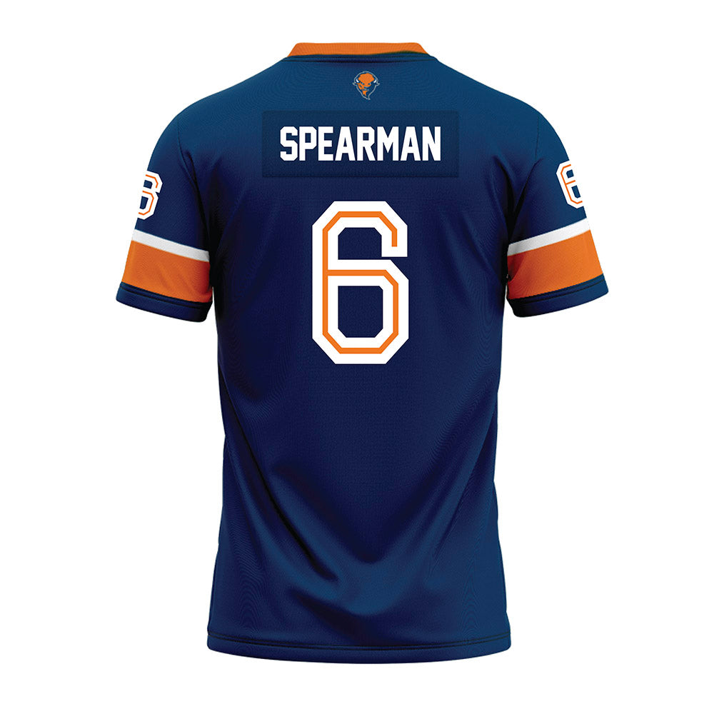 Bucknell - NCAA Football : Jaiden Spearman - Premium Football Jersey-1