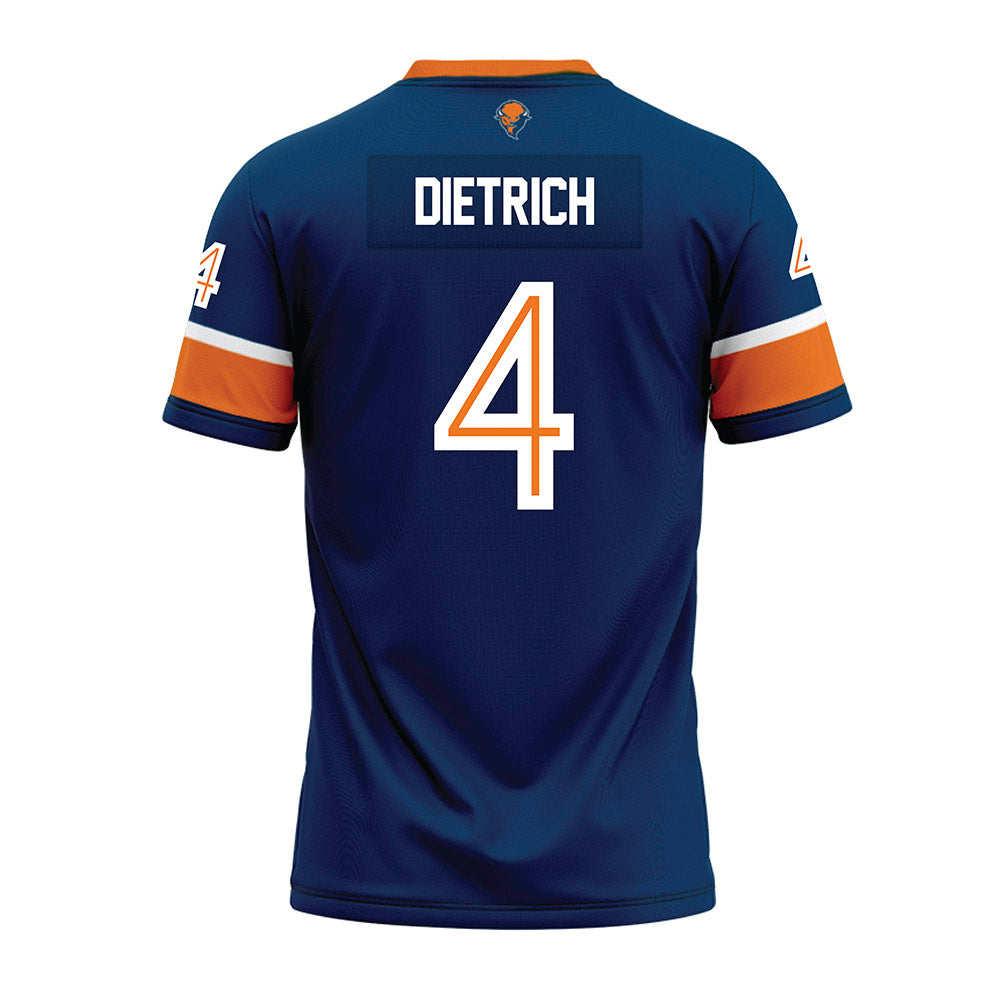 Bucknell - NCAA Football : Chris Dietrich - Premium Football Jersey-1