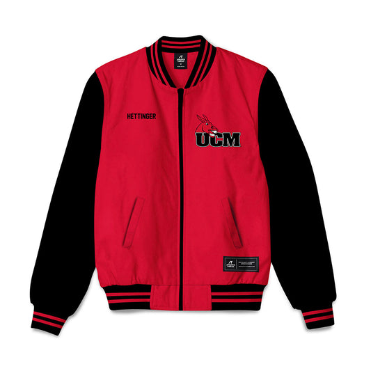 UCM - NCAA Women's Track & Field : Joey Hettinger - Bomber Jacket-0