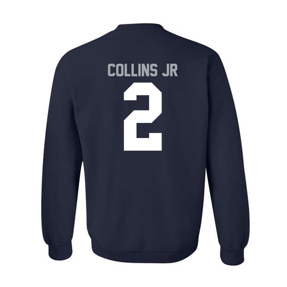 Utah State - NCAA Men's Basketball : Mj Collins Jr - Classic Shersey Crewneck Sweatshirt-1