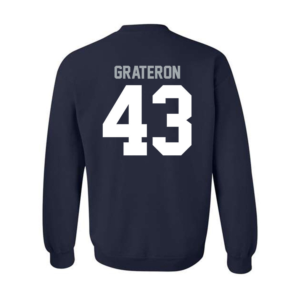 Utah State - NCAA Football : Diego Grateron - Classic Shersey Crewneck Sweatshirt-1