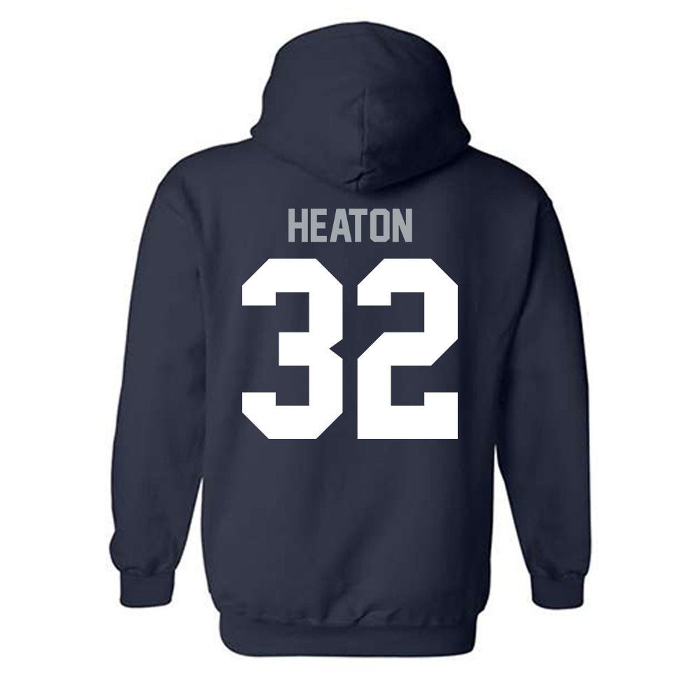 Utah State - NCAA Women's Basketball : Jamisyn Heaton - Classic Shersey Hooded Sweatshirt-1