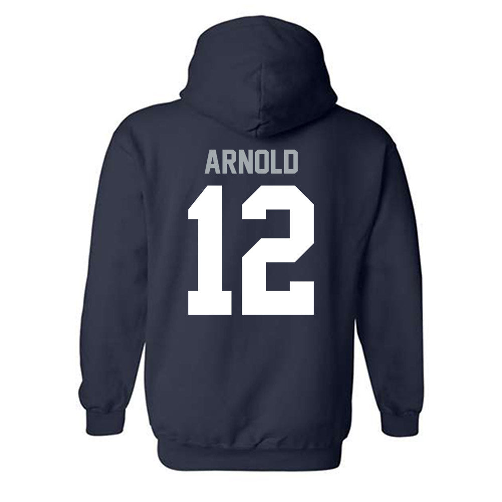 Utah State - NCAA Football : Bobby Arnold - Classic Shersey Hooded Sweatshirt-1
