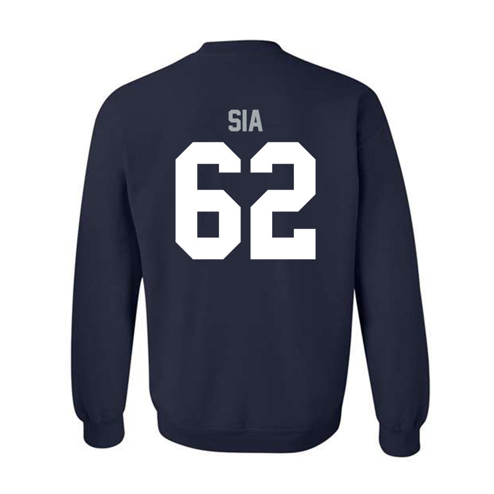 Utah State - NCAA Football : Jr Sia - Classic Shersey Crewneck Sweatshirt-1