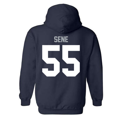 Utah State - NCAA Women's Basketball : Sophie Sene - Classic Shersey Hooded Sweatshirt-1