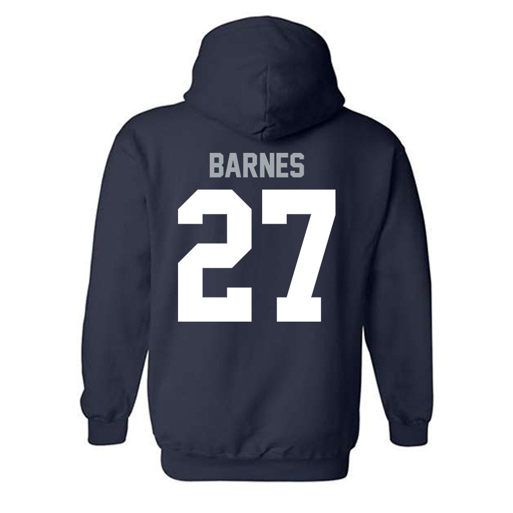 Utah State - NCAA Football : Blake Barnes - Classic Shersey Hooded Sweatshirt-1