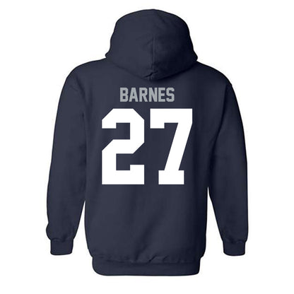 Utah State - NCAA Football : Blake Barnes - Classic Shersey Hooded Sweatshirt-1