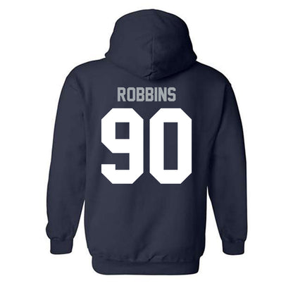 Utah State - NCAA Football : Zachary Robbins - Classic Shersey Hooded Sweatshirt-1