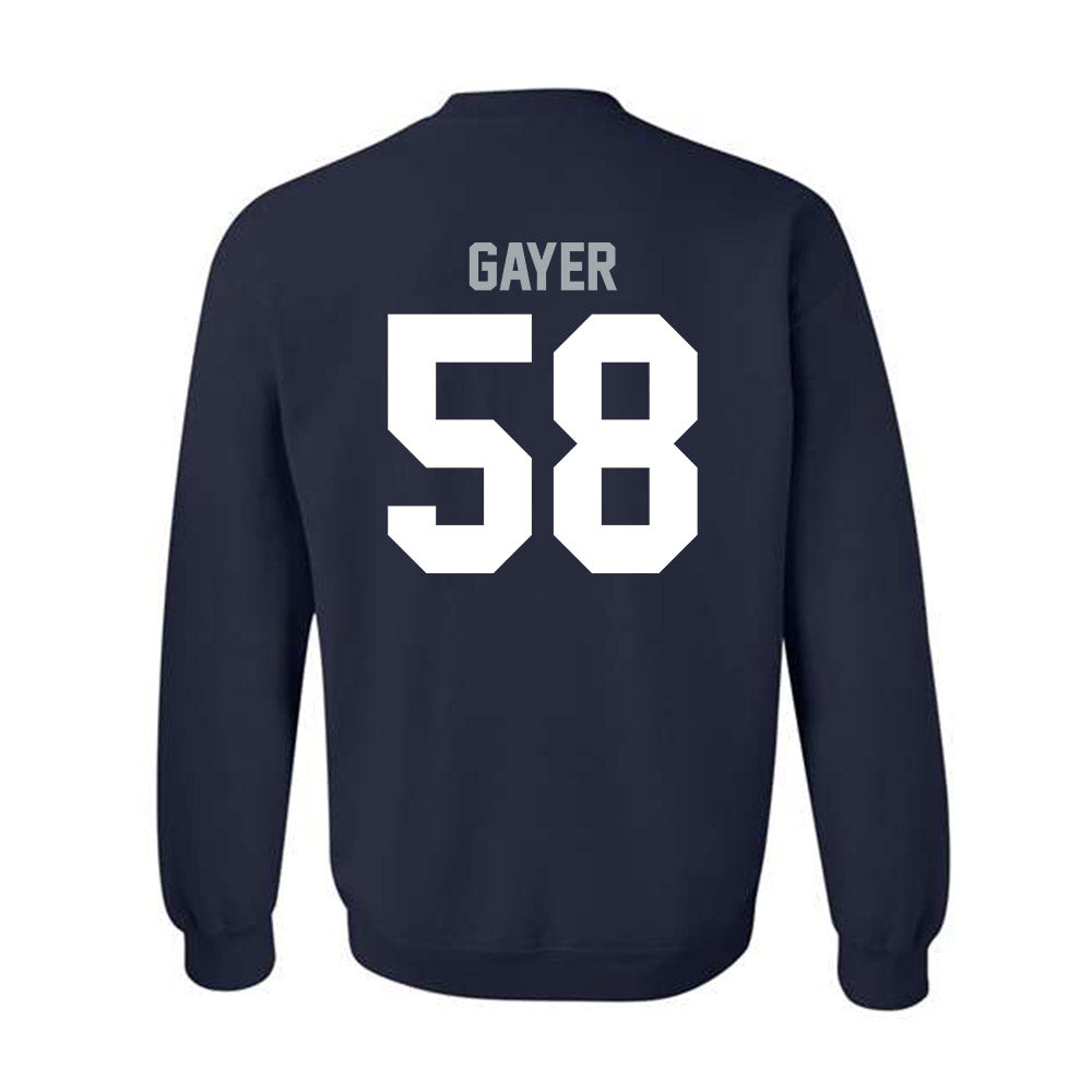 Utah State - NCAA Football : John Gayer - Classic Shersey Crewneck Sweatshirt-1