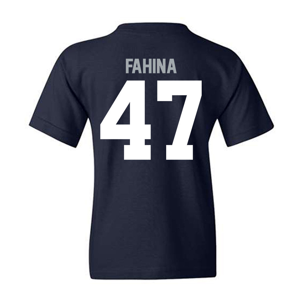 Utah State - NCAA Football : Naki Fahina - Classic Shersey Youth T-Shirt-1