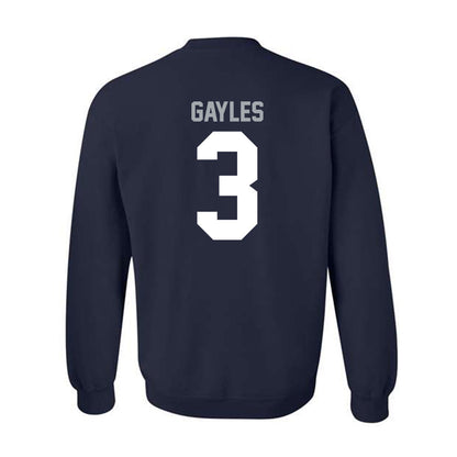 Utah State - NCAA Women's Basketball : Aaliyah Gayles - Classic Shersey Crewneck Sweatshirt-1