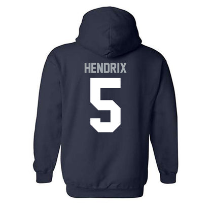 Utah State - NCAA Women's Soccer : Ellie Hendrix - Classic Shersey Hooded Sweatshirt-1