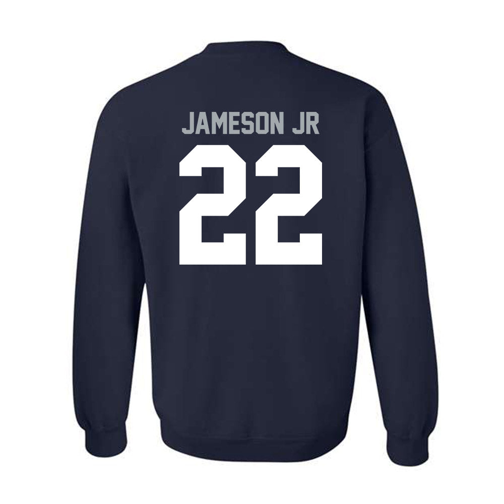 Utah State - NCAA Football : Derrick Jameson Jr - Classic Shersey Crewneck Sweatshirt-1