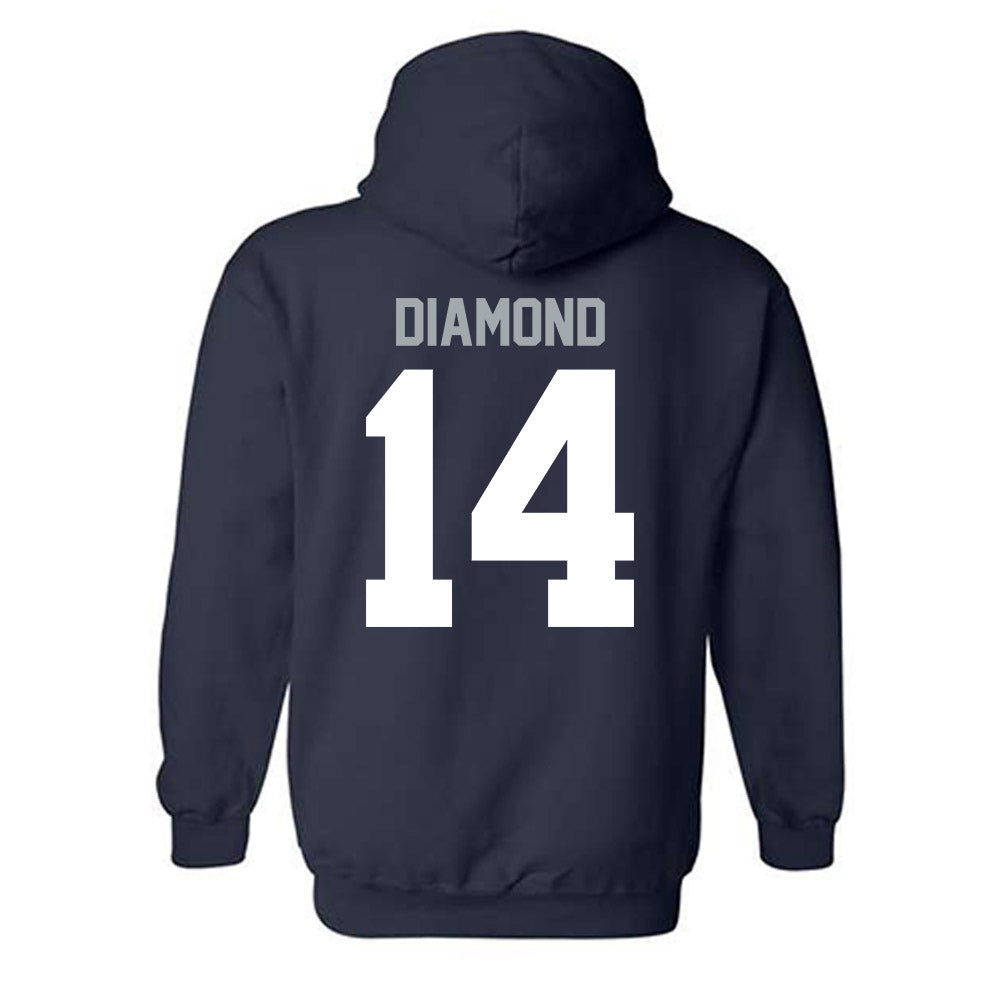 Utah State - NCAA Women's Soccer : Summer Diamond - Classic Shersey Hooded Sweatshirt-1