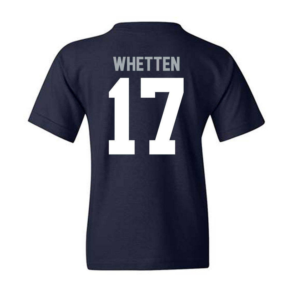 Utah State - NCAA Baseball : Davis Whetten - Classic Shersey Youth T-Shirt-1