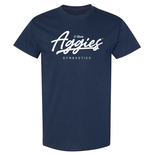 Utah State - NCAA Women's Gymnastics : Charley Laufer - Classic Shersey T-Shirt-0