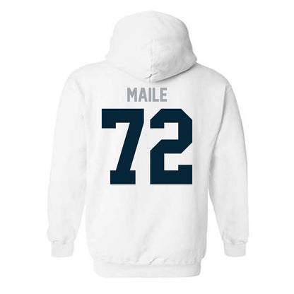 Utah State - NCAA Football : George Maile - Classic Shersey Hooded Sweatshirt-1